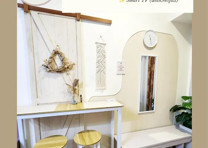 Boho Minimalst 1br Familysuite Fame T2 With Netflix Apartamento *